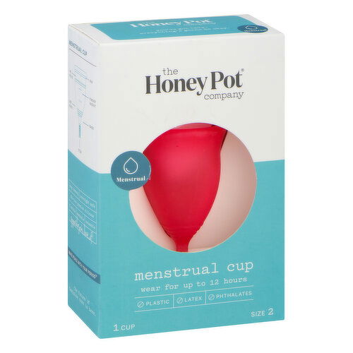 The Honey Pot Menstrual Cup, Size 2