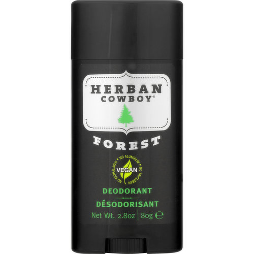 Herban Cowboy Deodorant, Forest