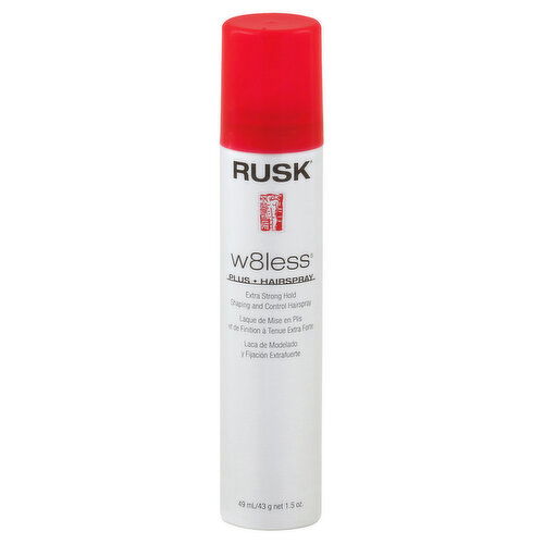 Rusk W8Less Hairspray, Plus