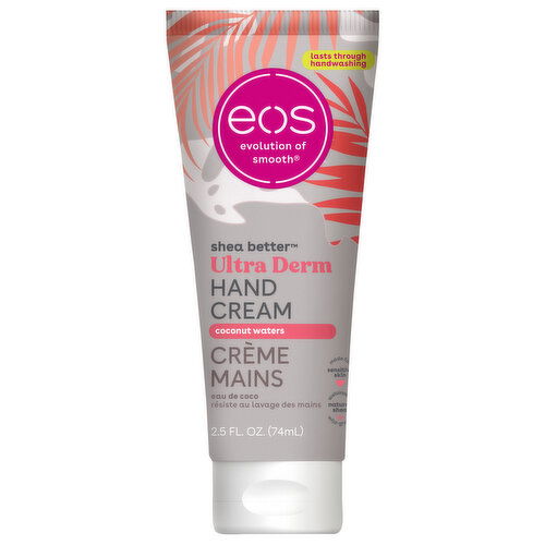 EOS Shea Butter Hand Cream, Coconut Waters, Ultra Derm