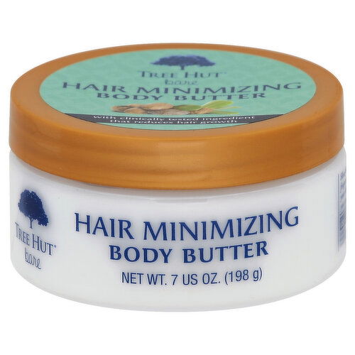 Tree Hut Bare Body Butter, Hair Minimizing