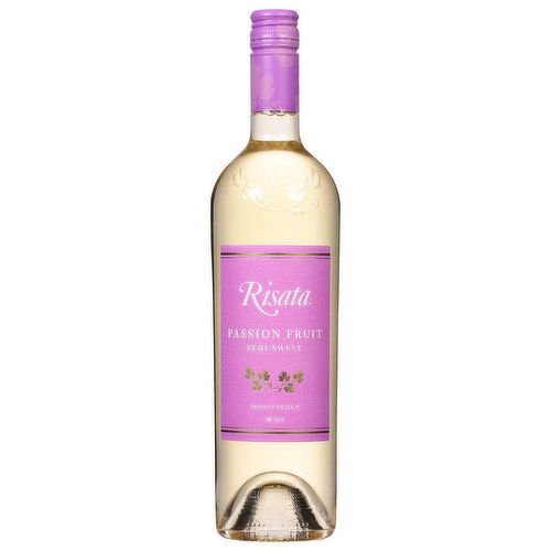 Risata Wine, Passion Fruit, Semi-Sweet