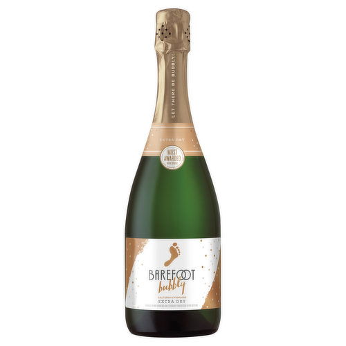 Barefoot Barefoot Bubbly Extra Dry Champagne Sparkling Wine 