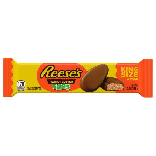 Reese's Peanut Butter Eggs, King Size