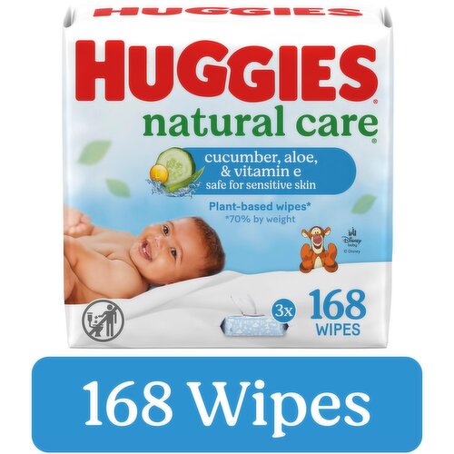 Huggies Natural Care Refreshing Baby Wipes, Scented