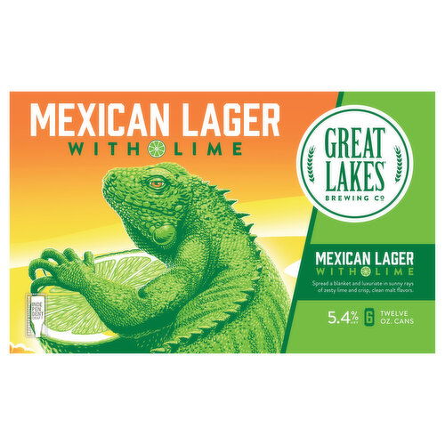 Great Lakes Brewing Co. Beer, Mexican Lager with Lime
