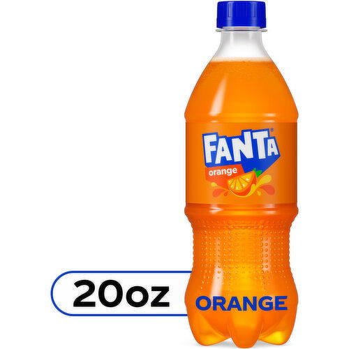 Fanta  Orange Soda Fruit Flavored Soft Drink