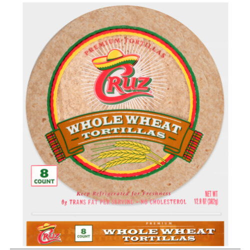 Cruz Whole Wheat Tortillas