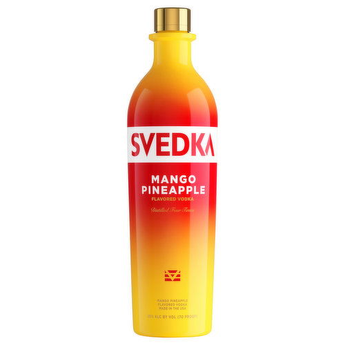 Svedka Vodka, Mango Pineapple Flavored