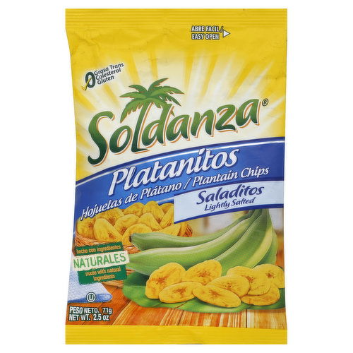 Soldanza Platanitos, Lightly Salted