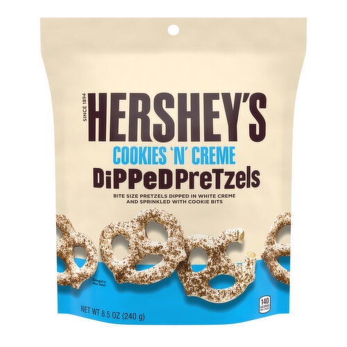 Hershey's Pretzels, Dipped, Cookies 'n' Creme