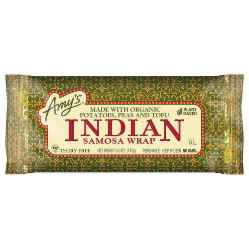 Amy's Samosa Wrap, Indian