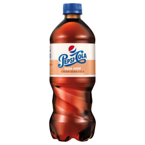 Pepsi-Cola Soda Shop Cola, Cream Soda