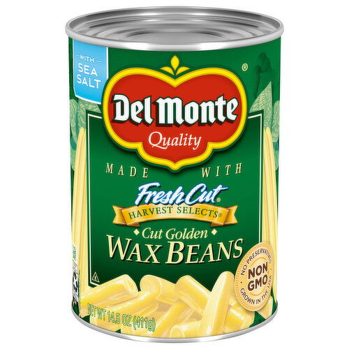 Del Monte Fresh Cut Harvest Selects Cut Golden Wax Beans