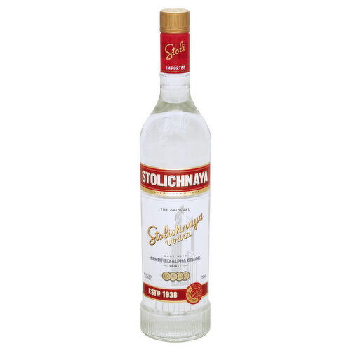 Stolichnaya Vodka, The Original