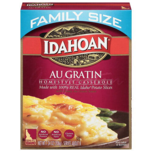 Idahoan Au Gratin Homestyle Casserole Family Size