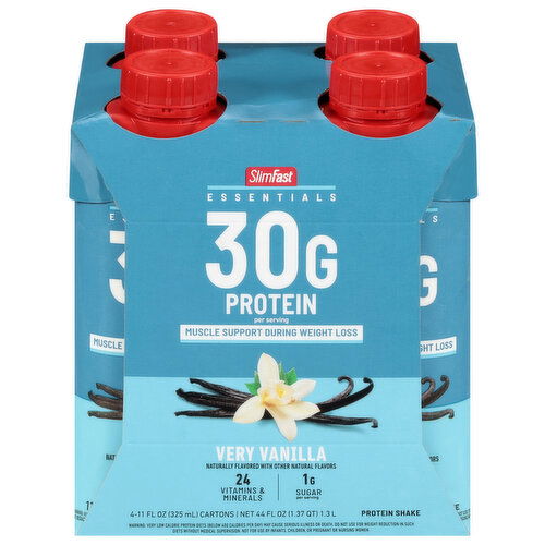 SlimFast Essentials Very Vanilla Protein Shake