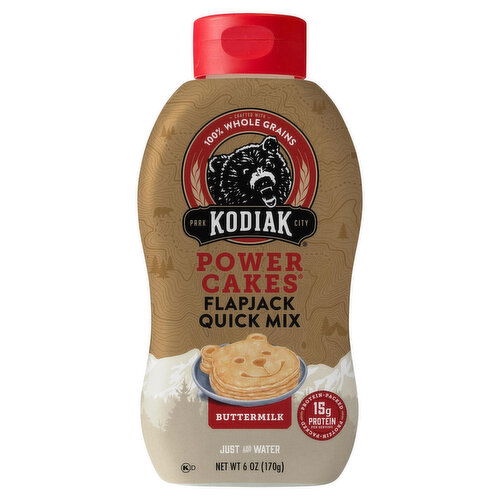 Kodiak Power Cakes Flapjack Quick Mix, Buttermilk