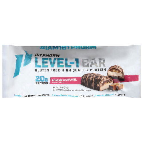 1st Phorm Salted Caramel Level-1 Bar