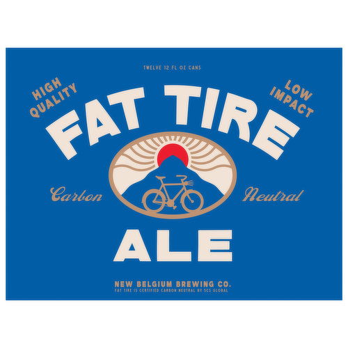 New Belgium Fat Tire Beer, Ale