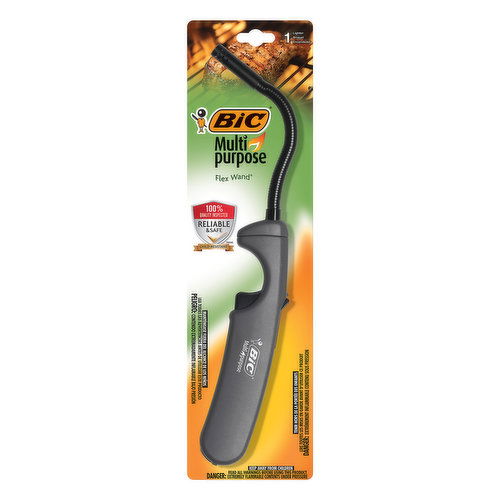 BiC Lighter, Multi Purpose, Flex Wand
