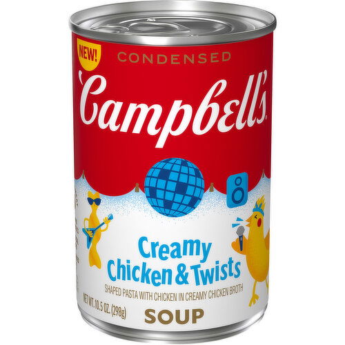 Campbell's® Creamy Chicken and Twists Soup