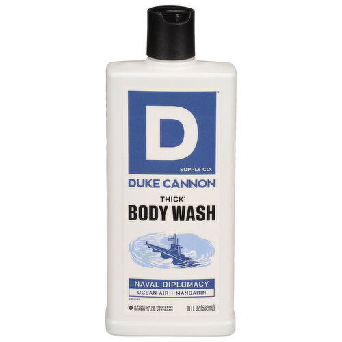 Duke Cannon Supply Co. Thick Body Wash, Naval Diplomacy
