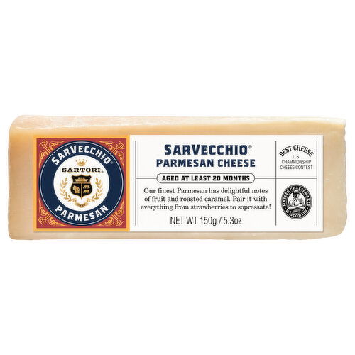 Sartori Sarvecchio Cheese, Parmesan