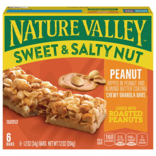 Nature Valley Sweet & Salty Nut Chewy Peanut Granola Bars