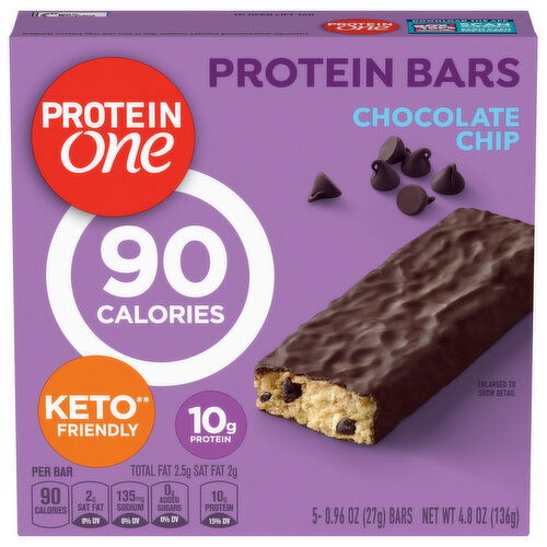 Protein One Protein Bars, Chocolate Chip