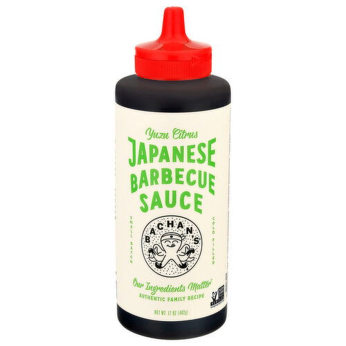 Bachan's Barbecue Sauce, Japanese, Yuzu