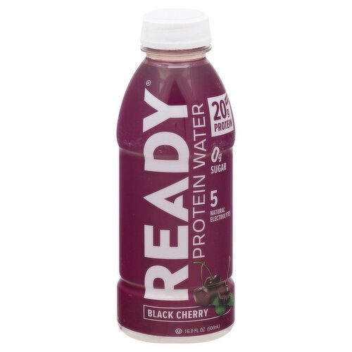 Ready Protein Water, Black Cherry