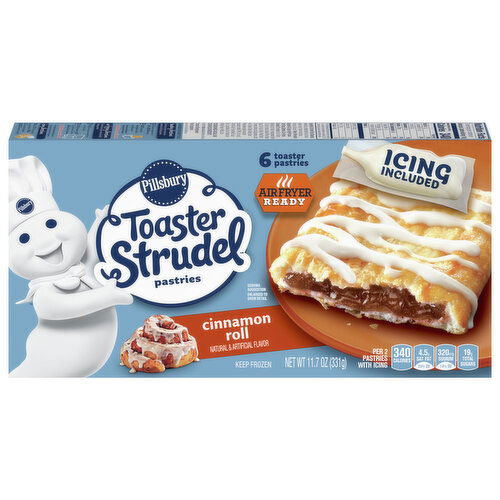 Pillsbury Toaster Strudel Toaster Pastries, Cinnamon Roll