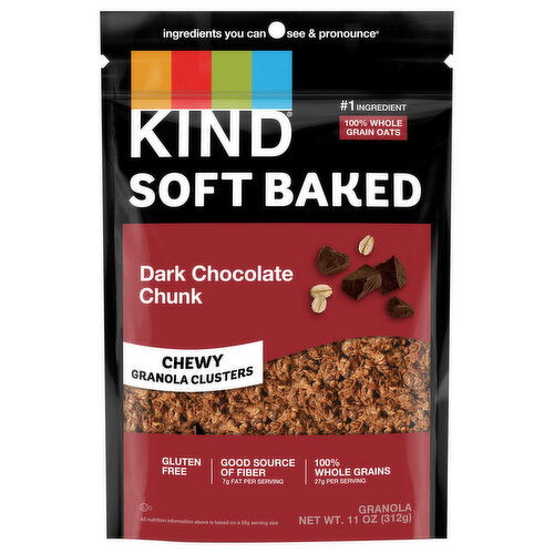 Kind Soft Baked Dark Chocolate Chunk Granola