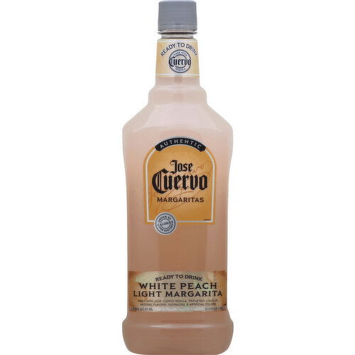 Jose Cuervo Margaritas, Light, White Peach