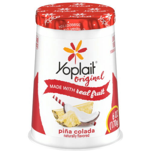 Yoplait Original Low Fat Pina Colada Yogurt