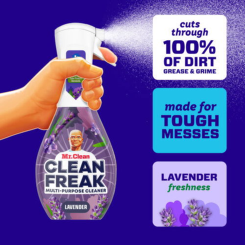 Mr. Clean Clean Freak Mr. Clean Clean Freak All Purpose Cleaner Spray, Lavender Scent, 16oz