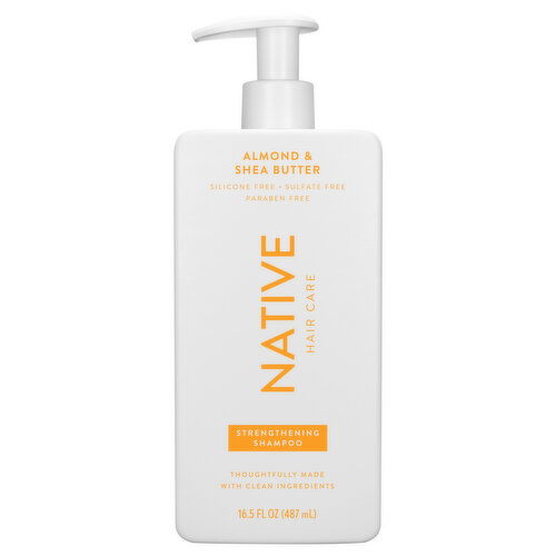 Native Strengthening Shampoo, Almond & Shea Butter