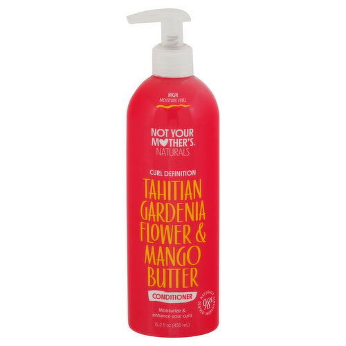 Not Your Mother's Naturals Conditioner, Tahitian Gardenia Flower & Mango Butter, Curl Definition