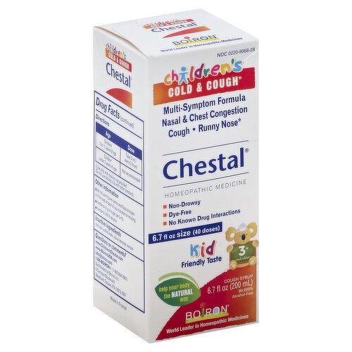 Chestal Children's Cough Syrup, Cold & Cough