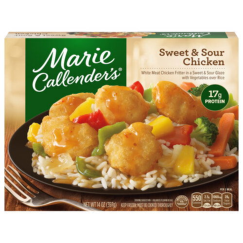 Marie Callender's Sweet & Sour Chicken Frozen Meal