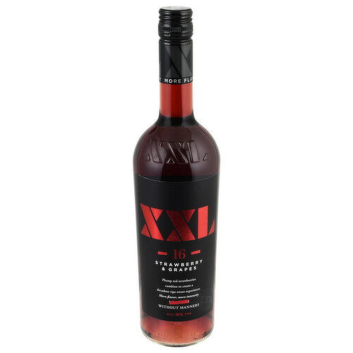 XXL Grape Wine, Strawberry & Grapes