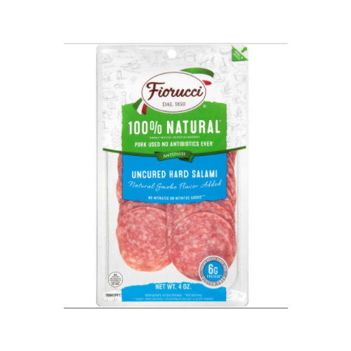 Fiorucci 100% Natural Uncured Hard Salami