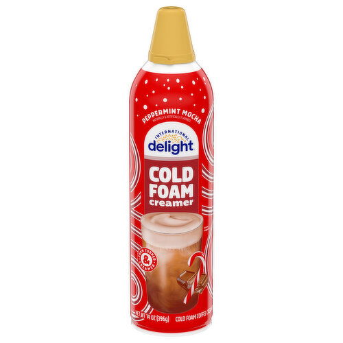 International Delight Coffee Creamer, Cold Foam, Peppermint Mocha