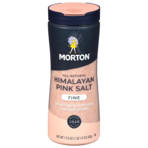 Morton Himalayan Pink Salt, Fine