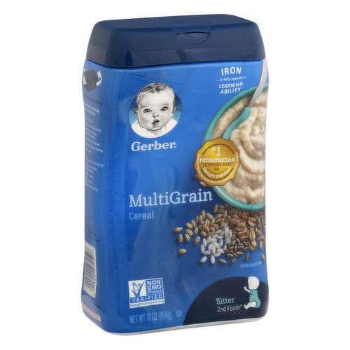 Gerber 2nd Foods Cereal, Multigrain