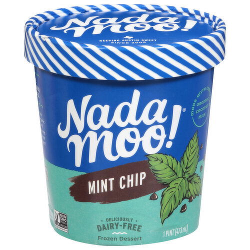 Nada Moo! Dairy-Free Mint Chip Frozen Dessert