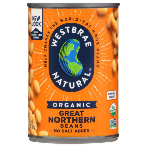 Westbrae Natural Great Northern Beans, Organic