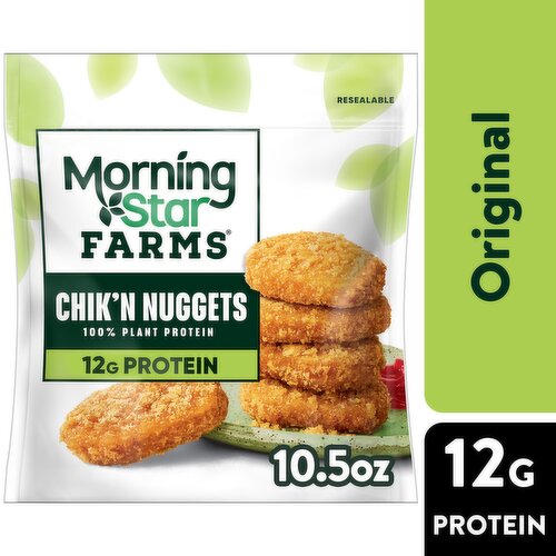 MorningStar Farms Plant Based Chik'n Nuggets, Original