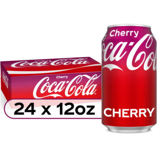 Coca-Cola Cherry Soda Soft Drink